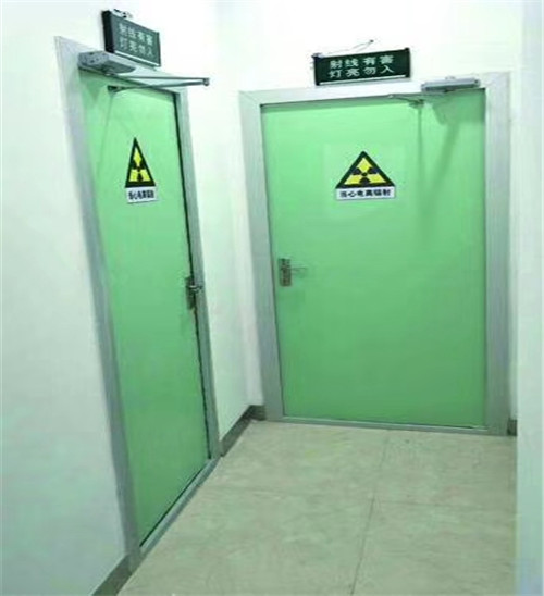 天门厂家定制防 辐射铅门 CT室铅门 放射科射线防护施工